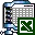 Excel File Size Reduce Software Icon