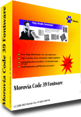 Morovia Code 39 Barcode Fontware Icon