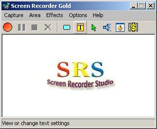 Screen Recorder Gold Icon