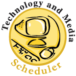 Technology and Media Scheduler Icon
