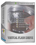 Virtual Flash Drive Icon