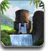 Waterfalls and Ancient Gods screensaver Icon