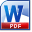 Word to PDF Converter Icon