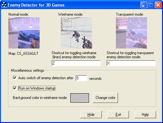 #1 Enemy Detector for 3D Games Screenshot