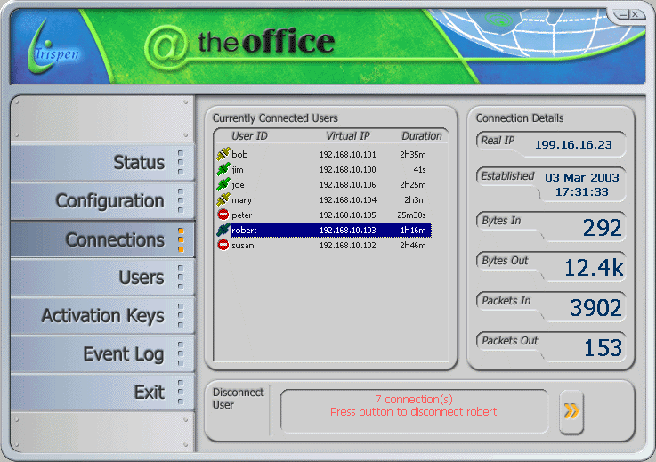 @TheOffice Remote Office Connectivity Screenshot
