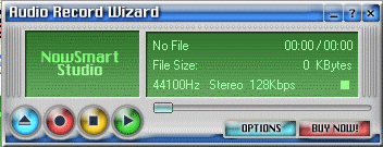 123 Audio Record Wizard Screenshot
