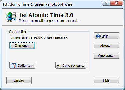 1st Atomic Time Screenshot