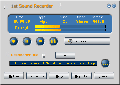 1st Sound Recorder Screenshot