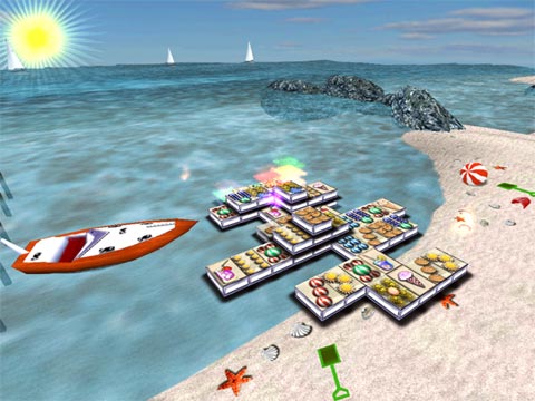 3D Magic Mahjongg Holidays Screenshot