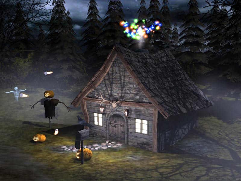 3D Spooky Halloween Screensaver Screenshot