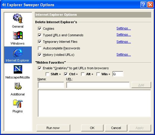 4t Explorer Sweeper Screenshot