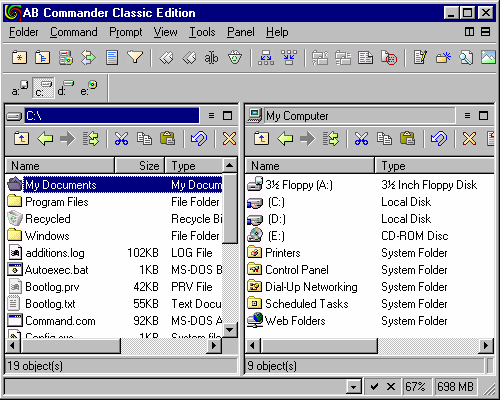 AB Commander Classic Edition Screenshot