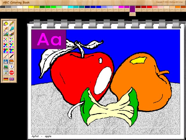ABC Coloring Book I Screenshot