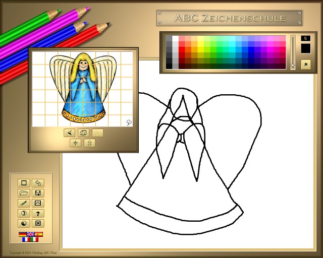 ABC Drawing School V - Christmas Screenshot