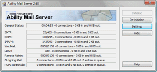 Ability Mail Server Screenshot