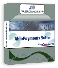 AblePayments Suite for AbleCommerce Screenshot