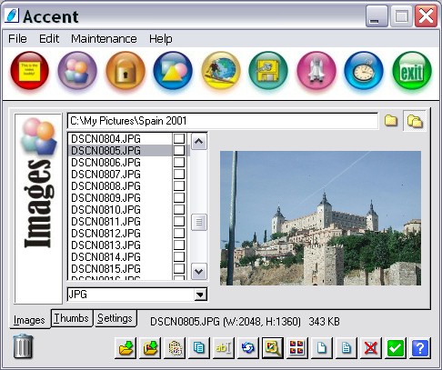Accent Screenshot