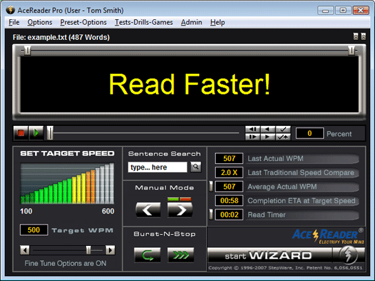AceReader Pro Screenshot