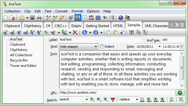AceText Screenshot