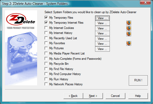 Active ZDelete Screenshot