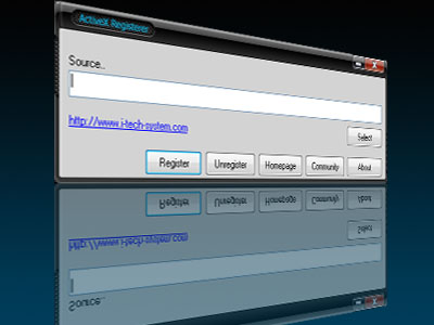 ActiveX Registerer Screenshot