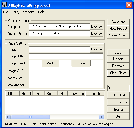 AllMyPix Screenshot