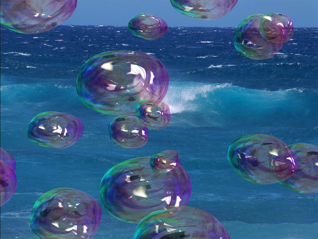 Amazing Bubbles 3D screensaver Screenshot