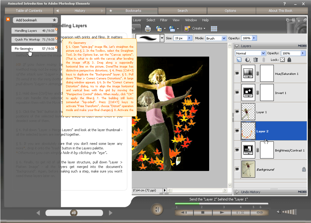 Animated Introduction to Adobe Photoshop Elements Screenshot
