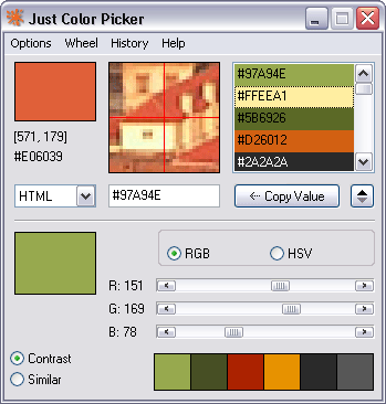 Anry Color Picker Screenshot