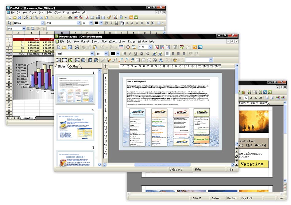 Ashampoo Office 2008 Screenshot