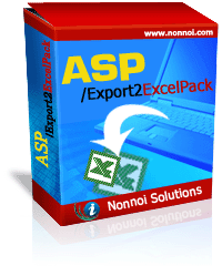 ASP/Export2ExcelPack Screenshot