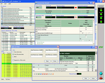Atelier Web Ports Traffic Analyzer Screenshot
