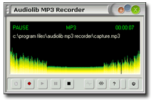 Audiolib MP3 Recorder Screenshot