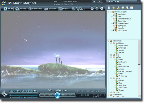 AV Movie Morpher Screenshot