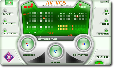 AV Voice Changer Software Screenshot