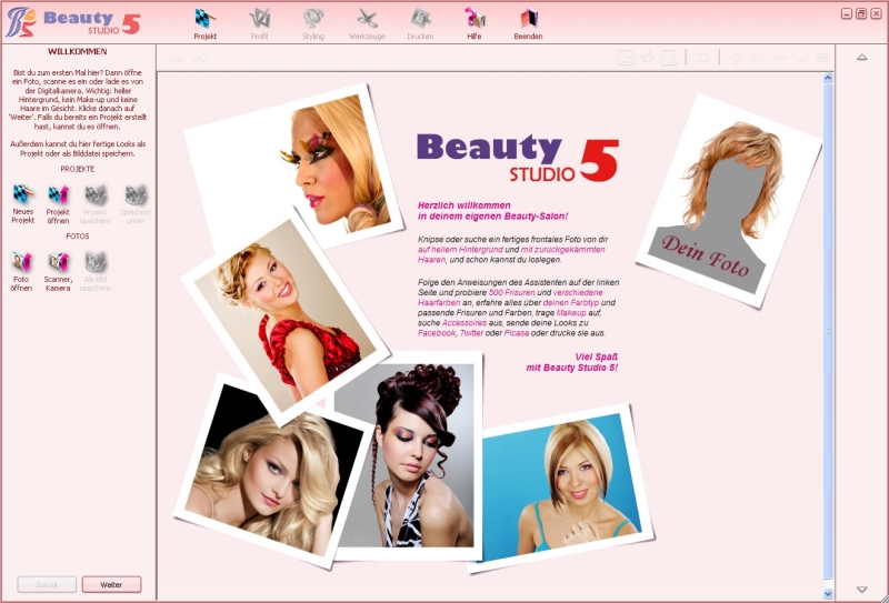 Beauty Studio Screenshot