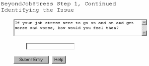 BeyondJobStress - Free Self-Counseling Software for Inner Peace Screenshot