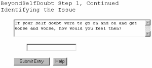 BeyondSelfDoubt - Free Self-Counseling Software for Inner Peace Screenshot