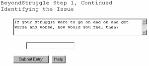 BeyondStruggle - Free Self-Counseling Software for Inner Peace Screenshot