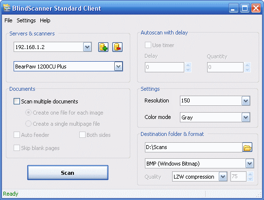 BlindScanner Screenshot