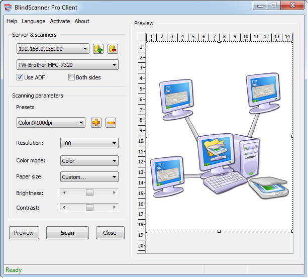 BlindScanner Pro Screenshot