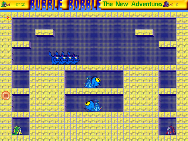 Bubble Bobble ScreenSaver Screenshot