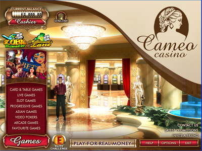 Cameo Casino Screenshot