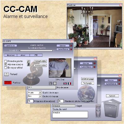 CC-CAM alarm system Screenshot