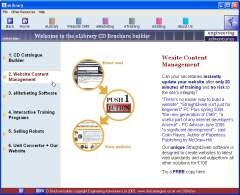 CD brochure builder Screenshot