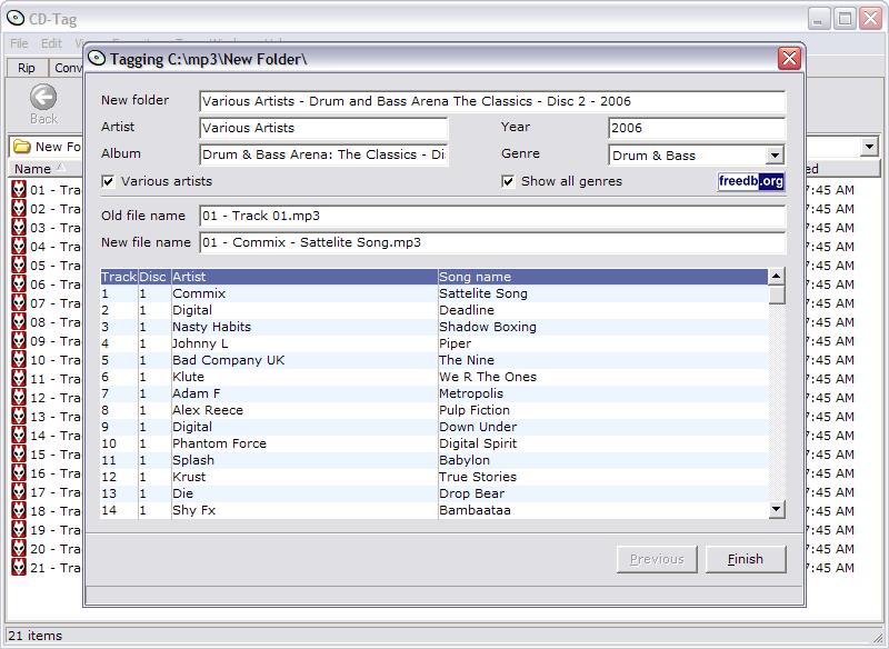 CD-Tag Screenshot