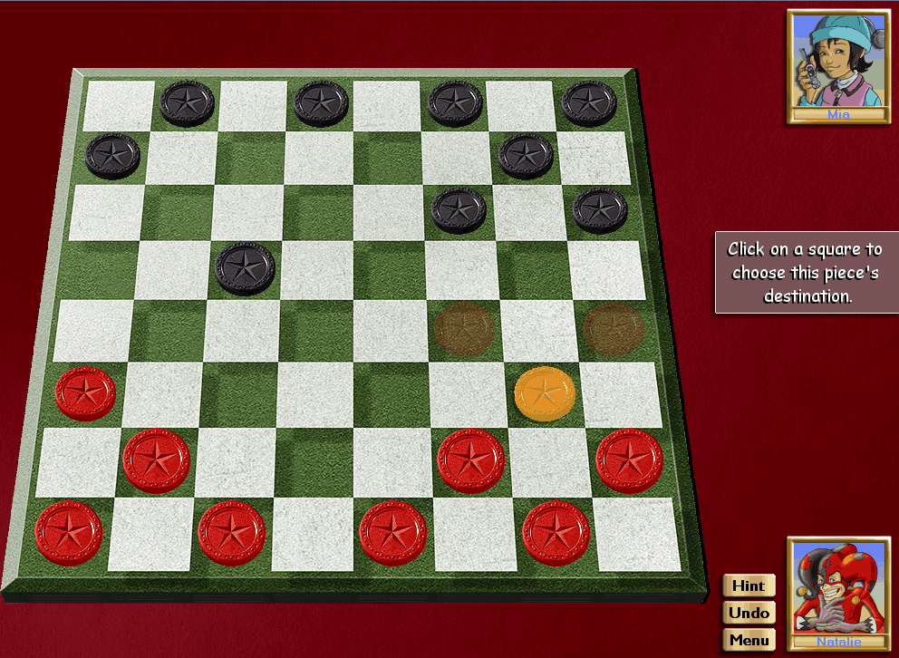 Championship Checkers Pro for Windows Screenshot