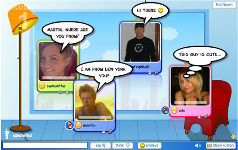 Chatablanca chat rooms Screenshot