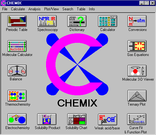 CHEMIX School Screenshot