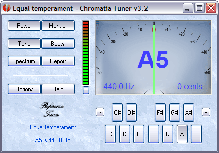 Chromatia Tuner Screenshot